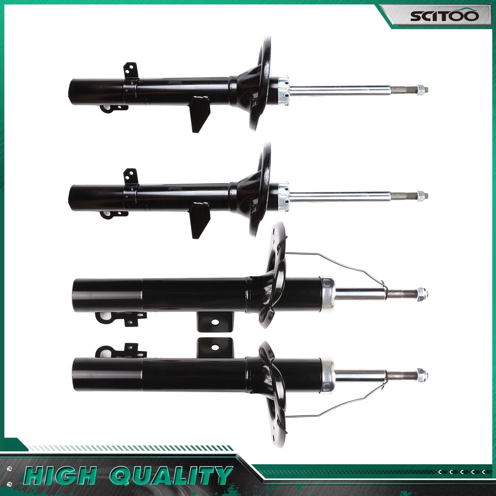 Full Set Shocks Struts for Ford Taurus (1996–2007)