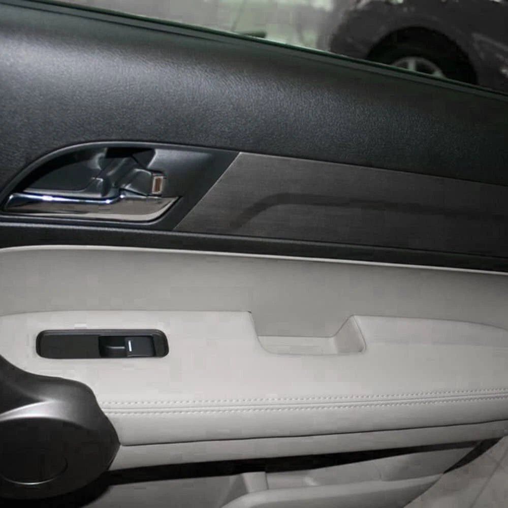 Set of 2 Front Door Armrest Covers for Honda CR-V (2007–2012) Grey
