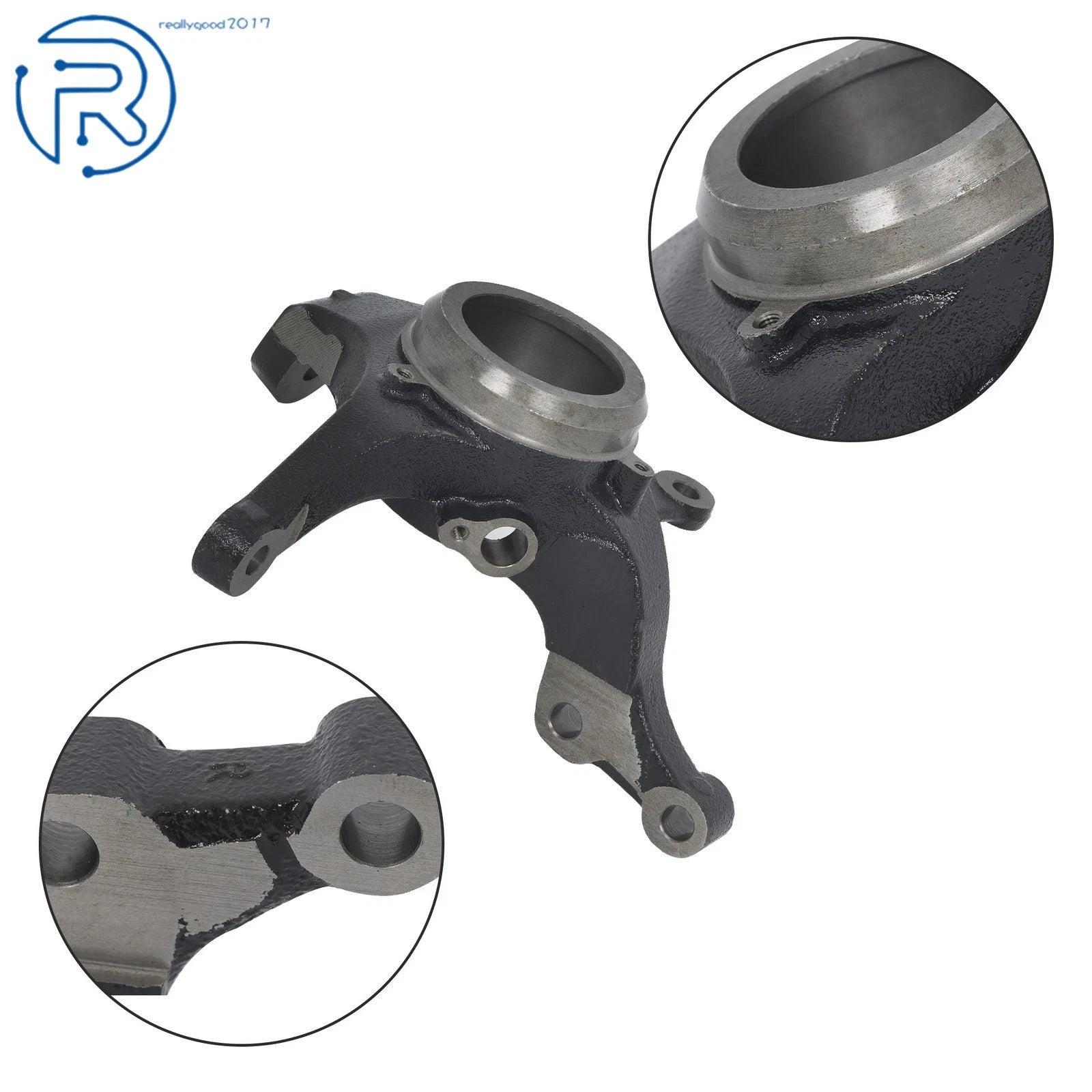 Set of 2 Steering Knuckles for Kia Forte (2014–2018) 1.8L 2.0L