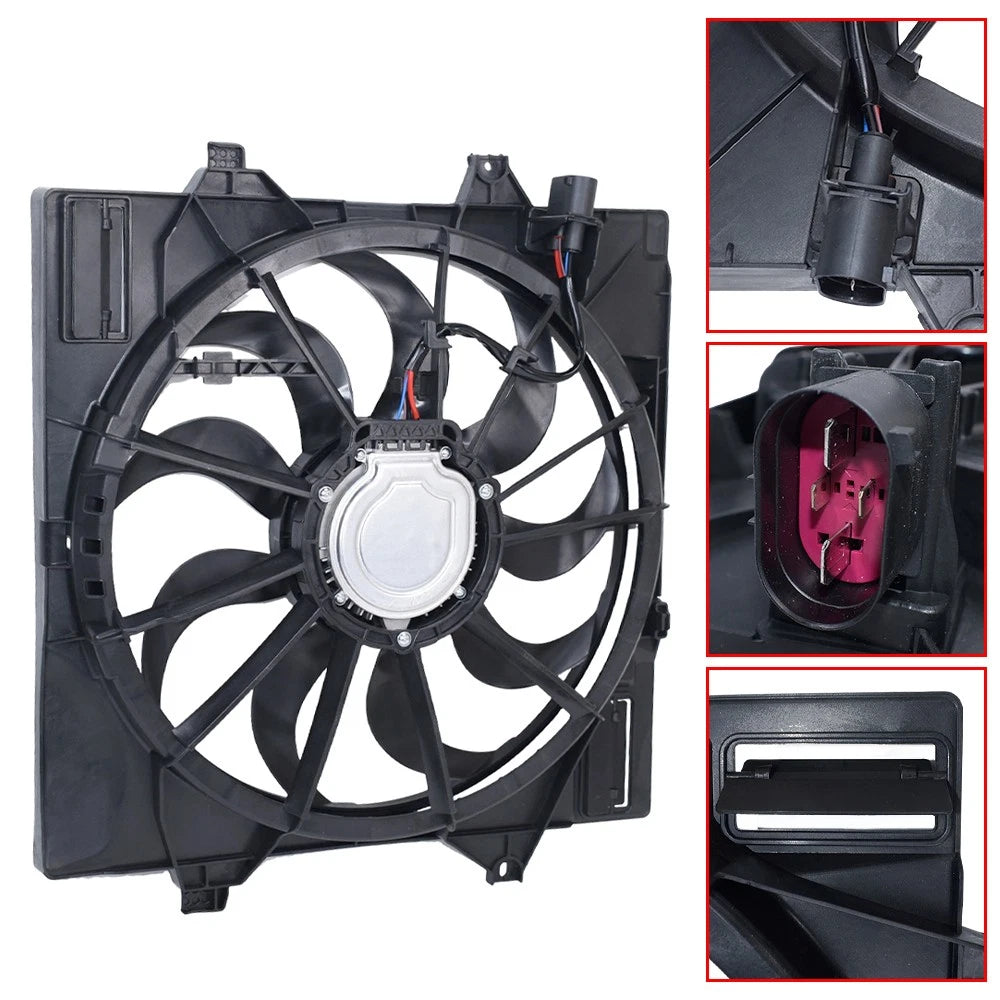 Cooling Fans Assembly for Hyundai Santa Fe, Kia Sorento (2021–2023) 25380P2040