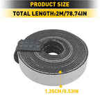 Set of 2 PU Leather Dashboard Door Trim Strips for Car