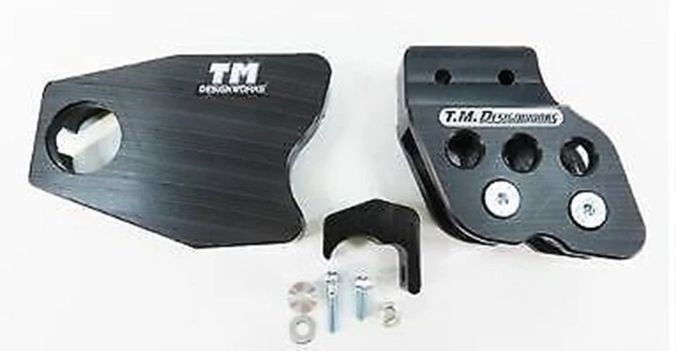 TM Designworks Slide N Guide Kit for Honda TRX250R (1986–1989) HCP-TRK-BK