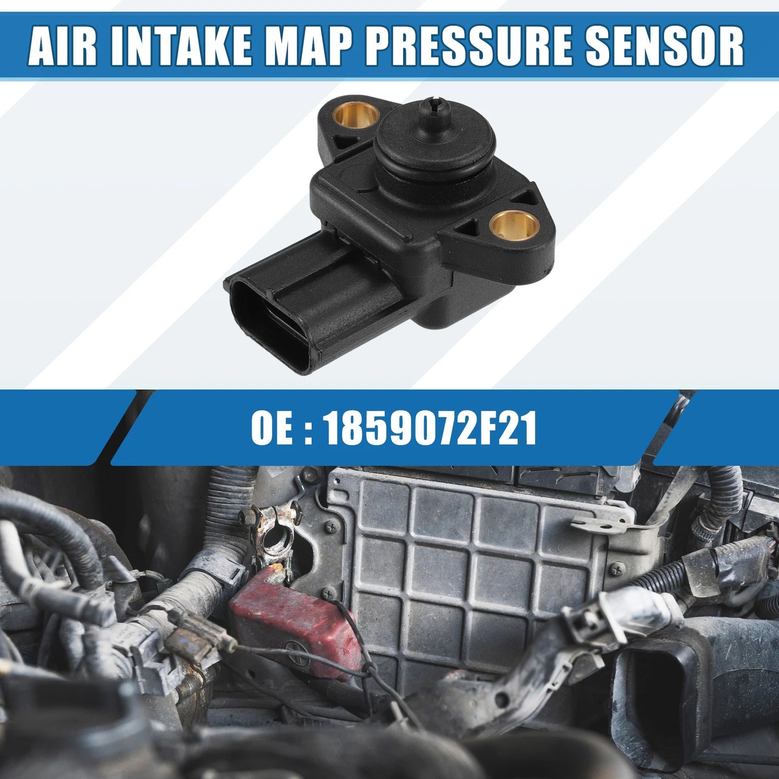 Air Intake MAP Pressure Sensor No. 1859072F21 for Mitsubishi Suzuki Vitara 