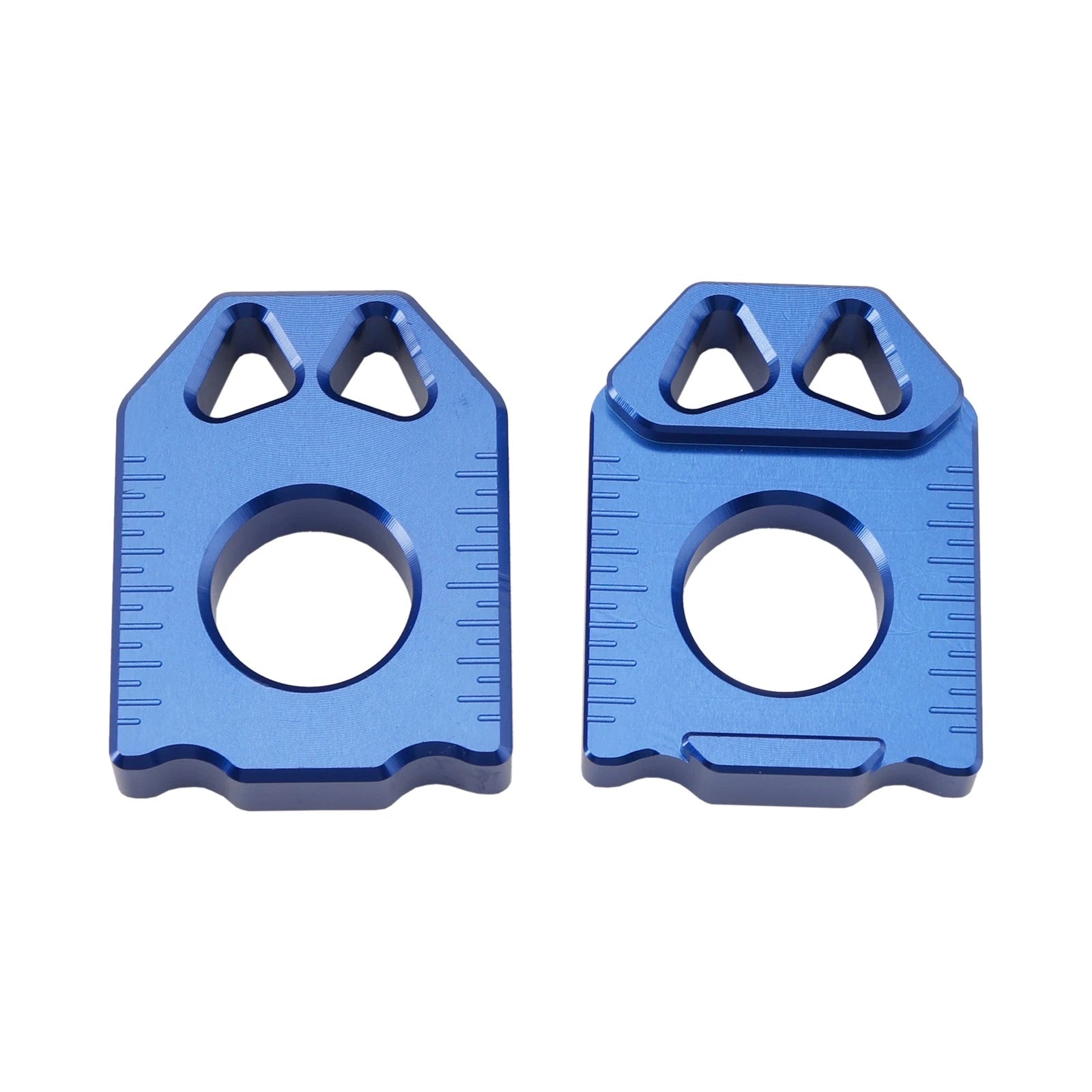 CNC Rear Chain Adjuster Axle Block for Suzuki DRZ400SM 400S 400E (2005–2024) Blue