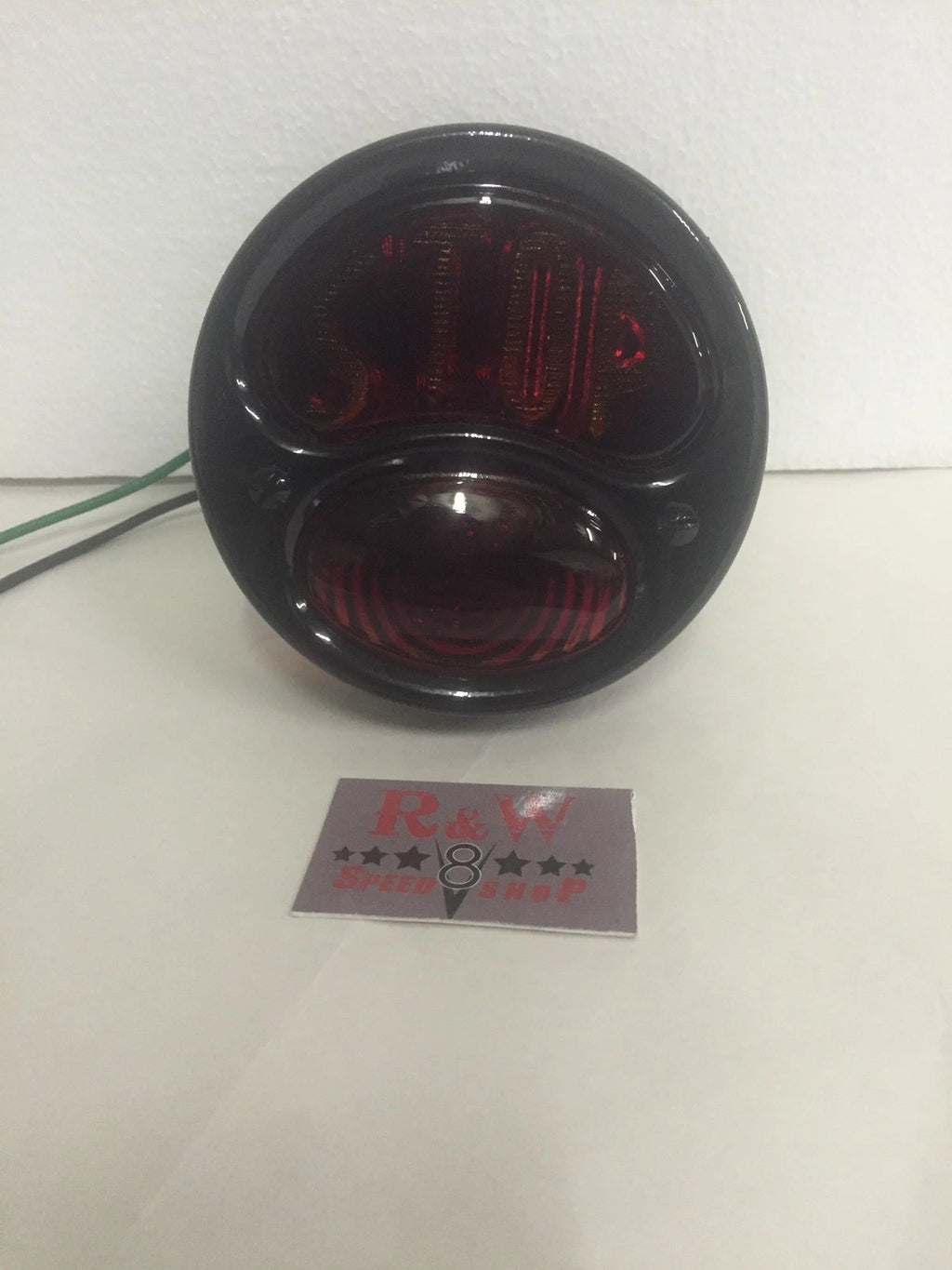 Tail Light Assembly with Stop Glass Lens for 1928-1931 Ford Model A