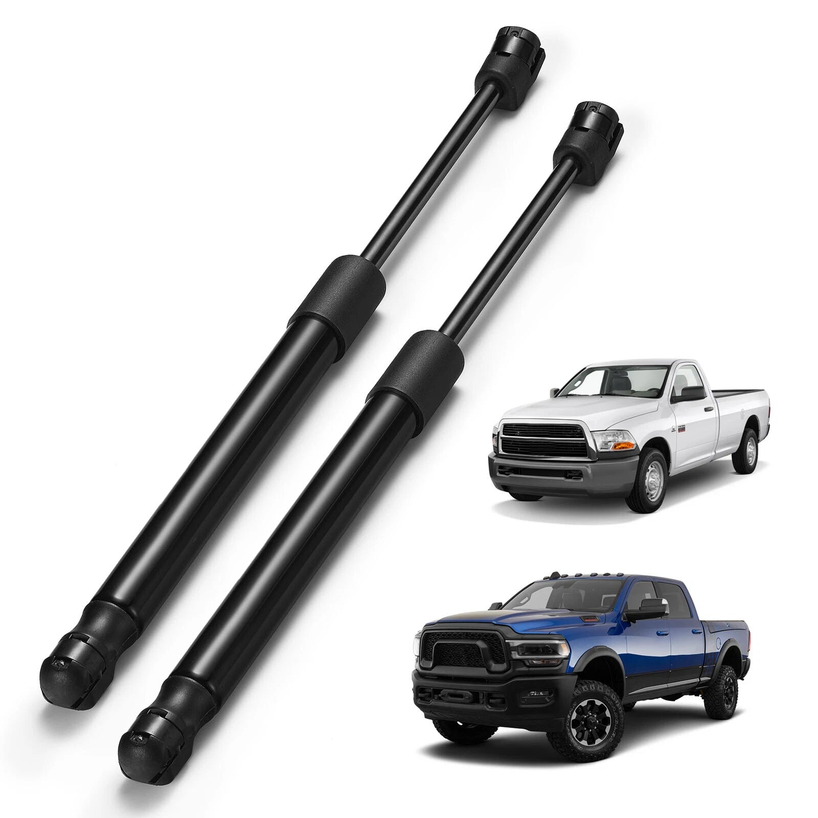 2 Gas Charged Lift Supports for Nissan Titan (2004–2015)