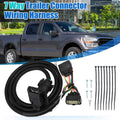 7 Pin Trailer Wiring Connector Harness T-Connector for Ford F-150 (2015–2020)