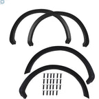 Set of 4 Black Fender Flares for F150 Styleside (2004–2008)