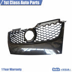 Carbon Fiber Print Hex Mesh Bumper Grille for VW MK5 Jetta GTI (2006–2009)
