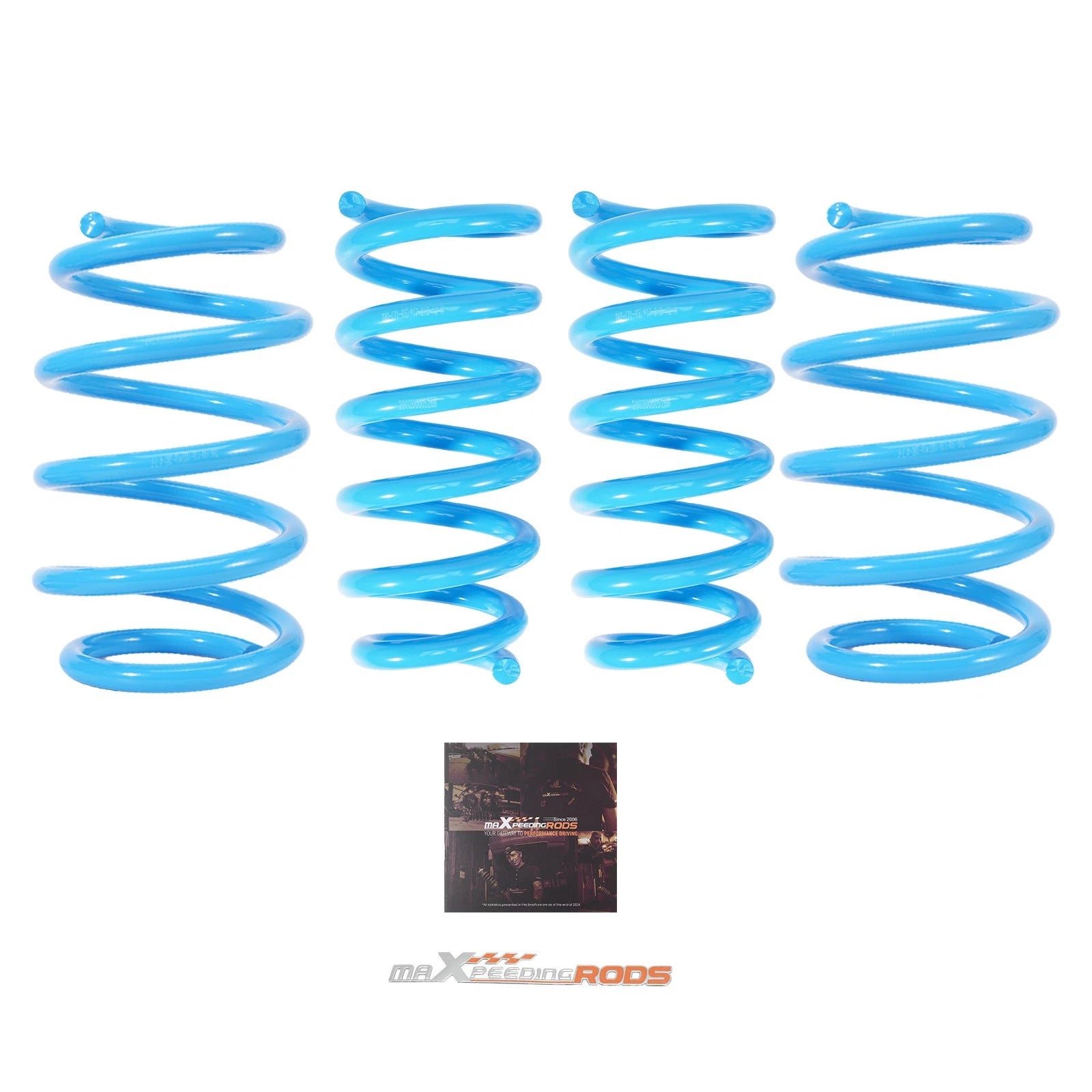 Set of 4 Lowering Springs 1.2"F/1.9"R for Ford Flex (2009–2018)