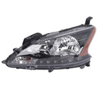 Set of 2 Halogen Headlights Assembly for Nissan Sentra (2013–2015)