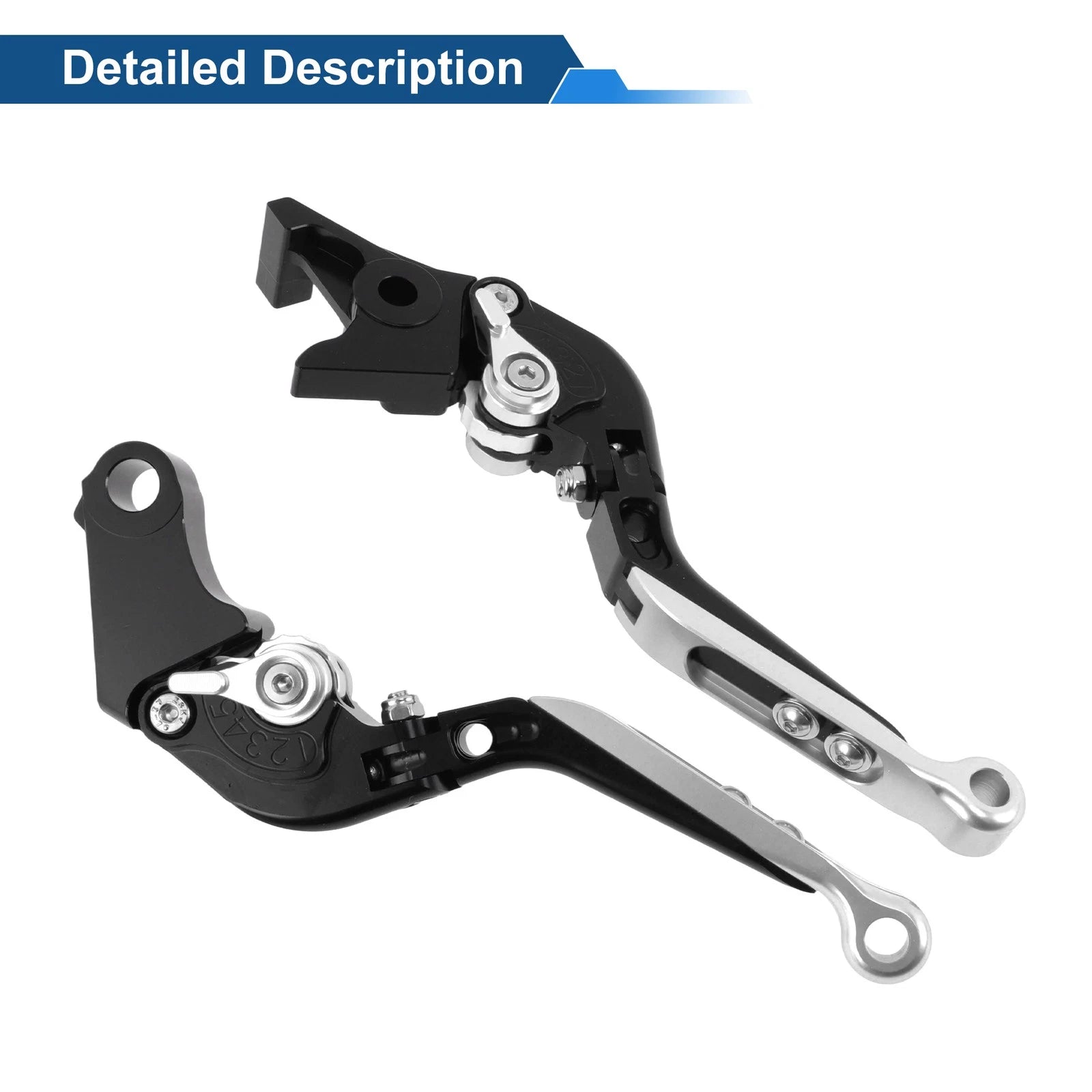 Short Long Brake Clutch Levers for Honda Rebel CMX 500 300 (2017–2023) Black Silver