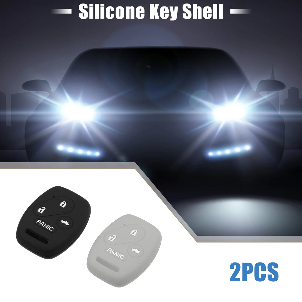 2X Smart Key Fob Cover for Honda Accord Civic CR-V Pilot (Pack of 2)