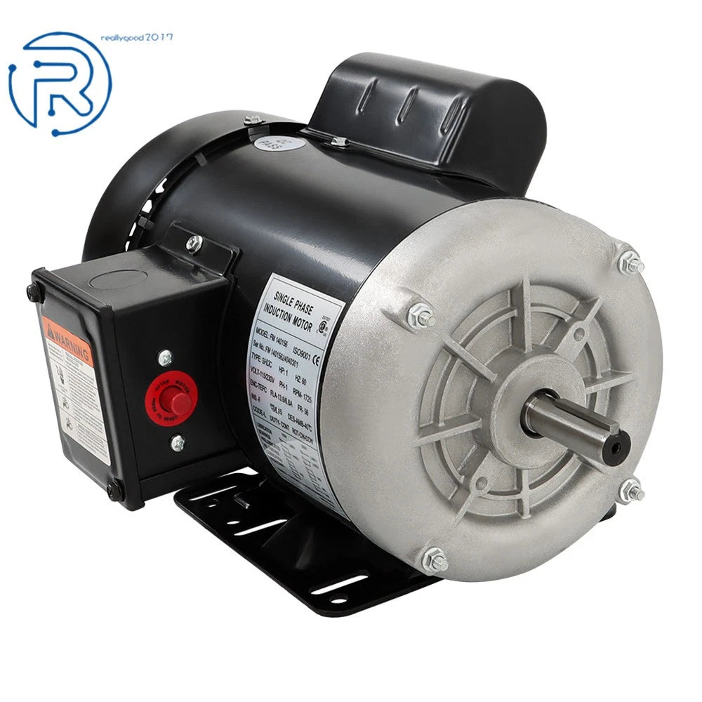 1 HP Farm Duty Motor for Various Applications (115V/230V)