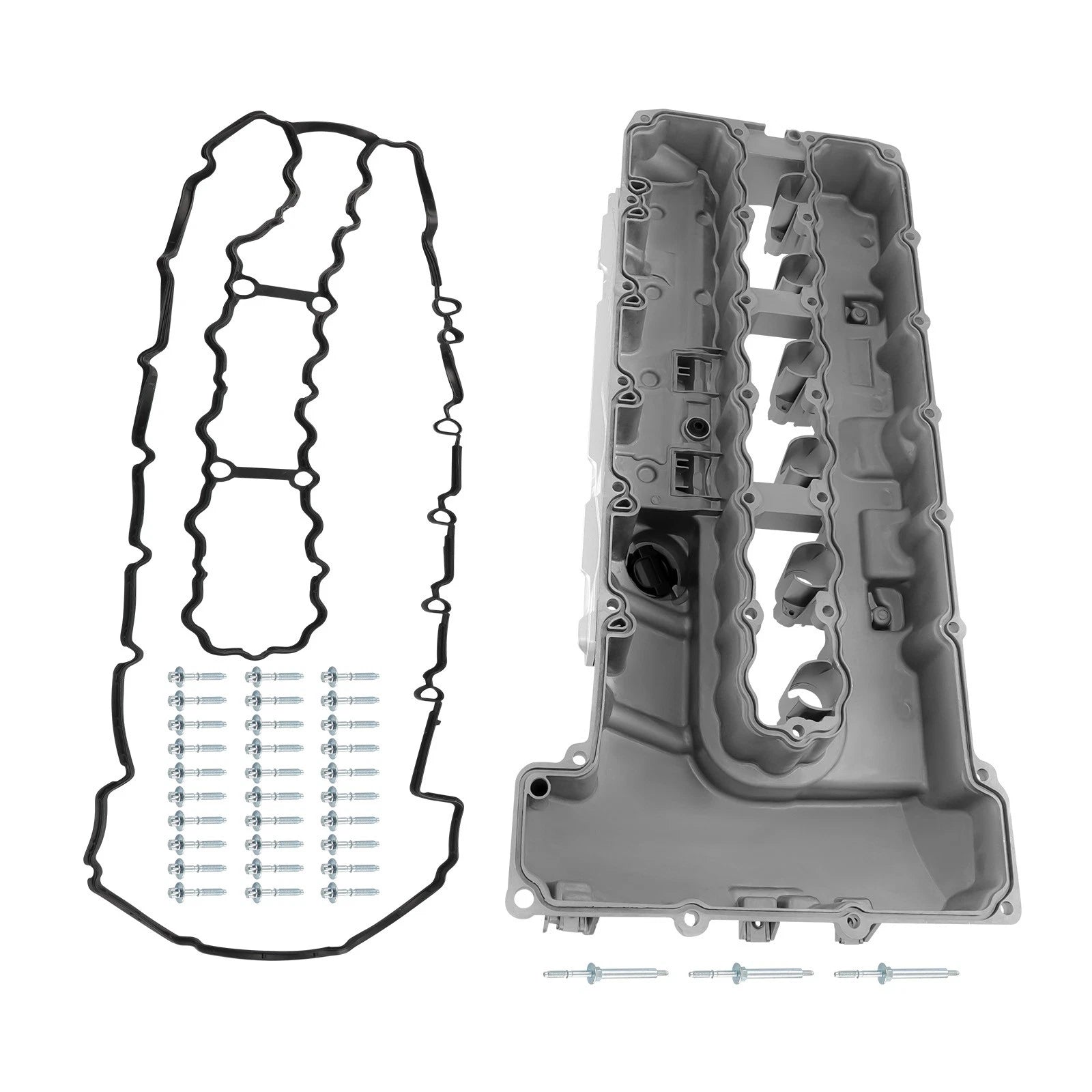 Aluminum Valve Cover with Gasket for BMW 135i 335i 535i 740i X6 Z4 (2006–2013) 11127565284
