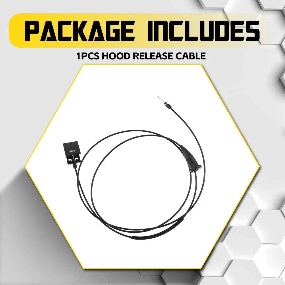 Hood Latch Release Cable for Dodge Charger (2011â2023)