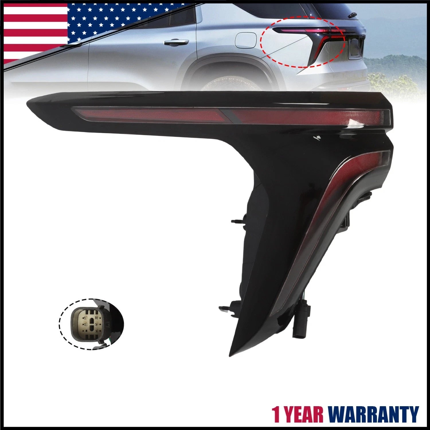 LED Tail Light Brake Lamp for Chevrolet Traverse (2024–2025)