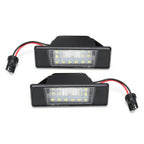 18-SMD LED License Plate Lights for Nissan Juke, Versa, X-Trail