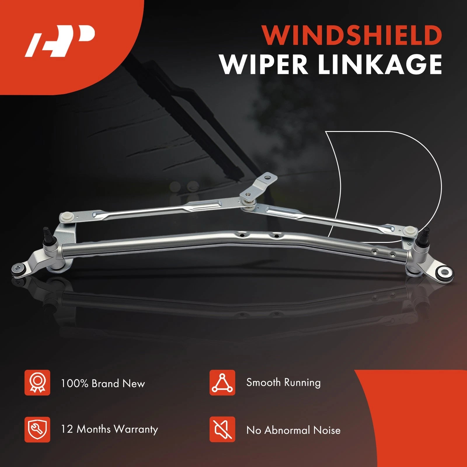 Front Windshield Wiper Linkage for Nissan Titan Armada (2004-2015)