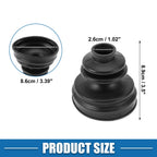 Inner CV Joint Boot Kit with Clamps for Audi A4 A6 (1997–2002)