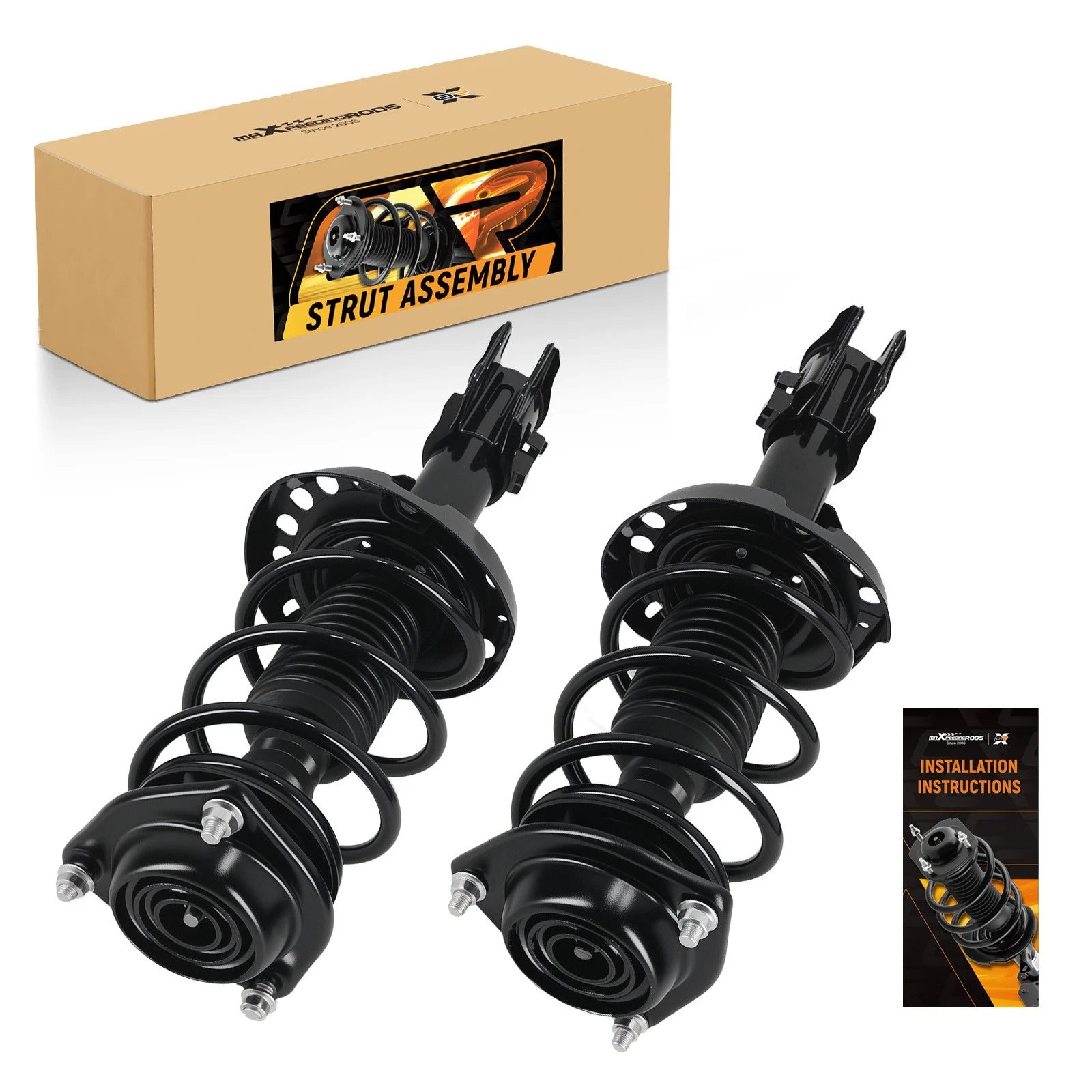 2X Front Left + Right Strut Spring Assembly for Hyundai Veloster (2013–2017)