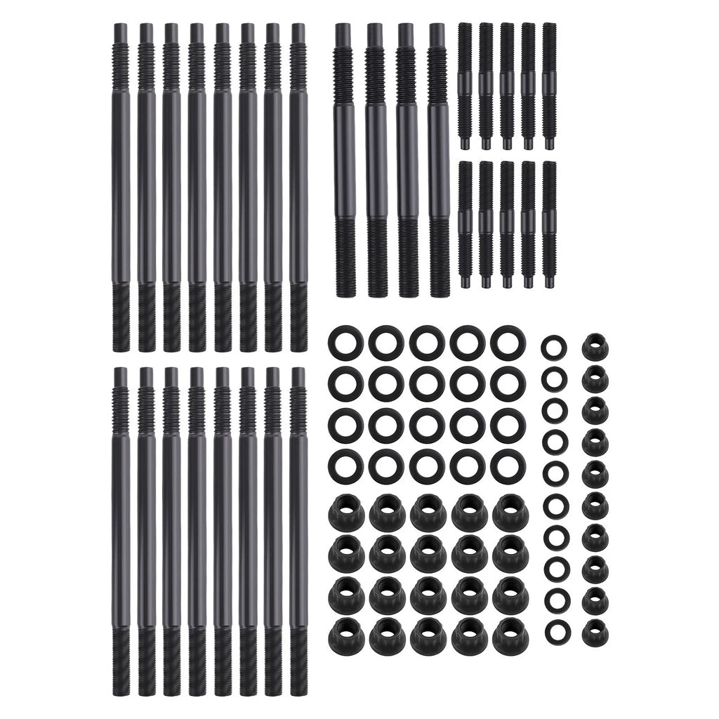 Engine Head Stud Kit for Chevy Camaro Pontiac (1998–2002) Black Oxide