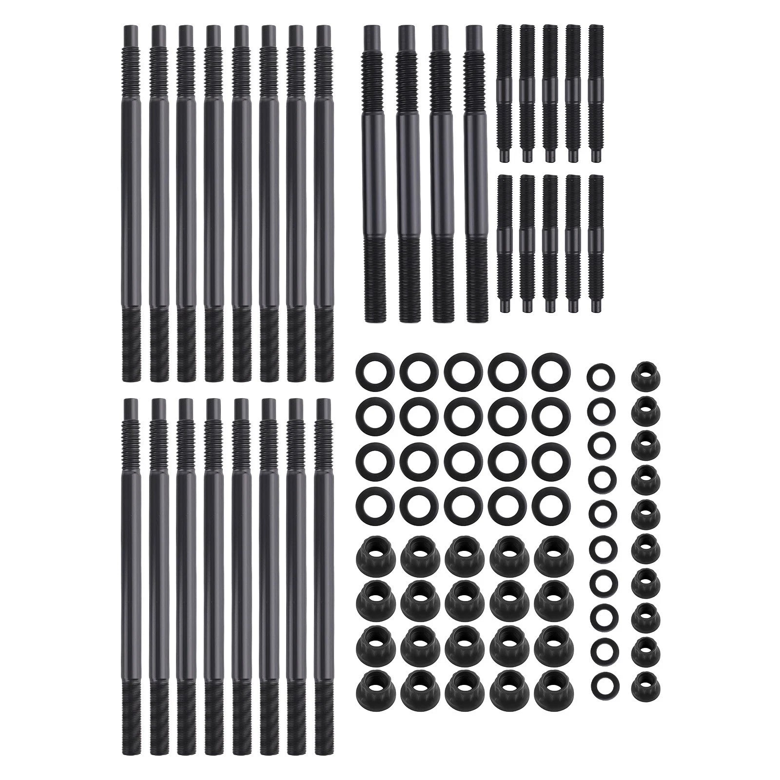Engine Head Stud Kit for Chevy Camaro Pontiac (1998–2002) Black Oxide