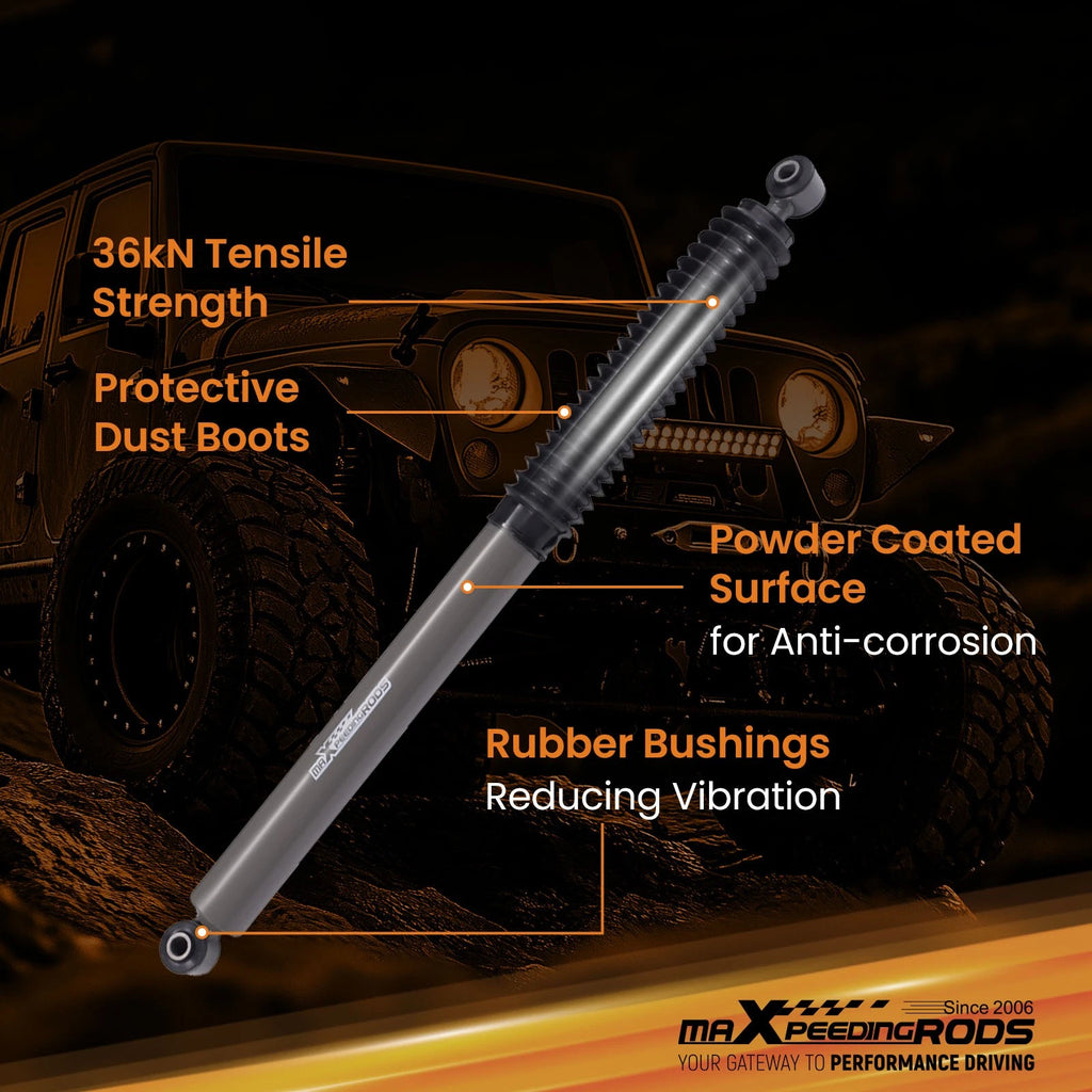 Rear Shock Absorbers for Chevy Silverado 1500 (2007–2023) 4.5-8" Lift