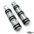 Chrome Edge Cut Footpegs for Suzuki Intruder 1500 LC (1998–2009)