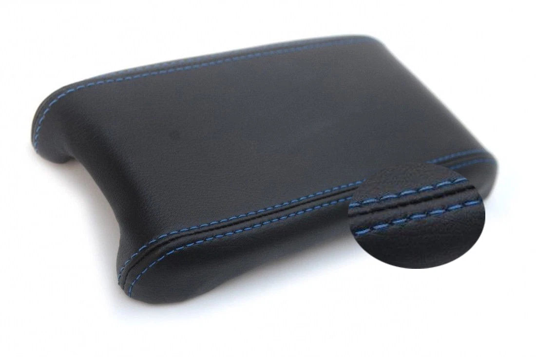 Center Console Armrest Cover for Honda Civic (2016–2020) Blue Stitch