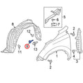 Fender Liner Shield Wheelhouse Screw for Honda Accord CR-V Odyssey (2003-2023)