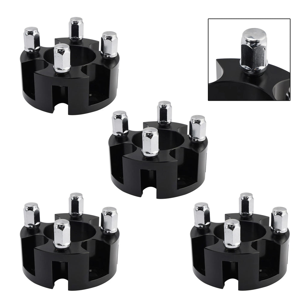 2" Wheel Spacers Kit for Yamaha Club Car EZGO Golf Carts (All Years)
