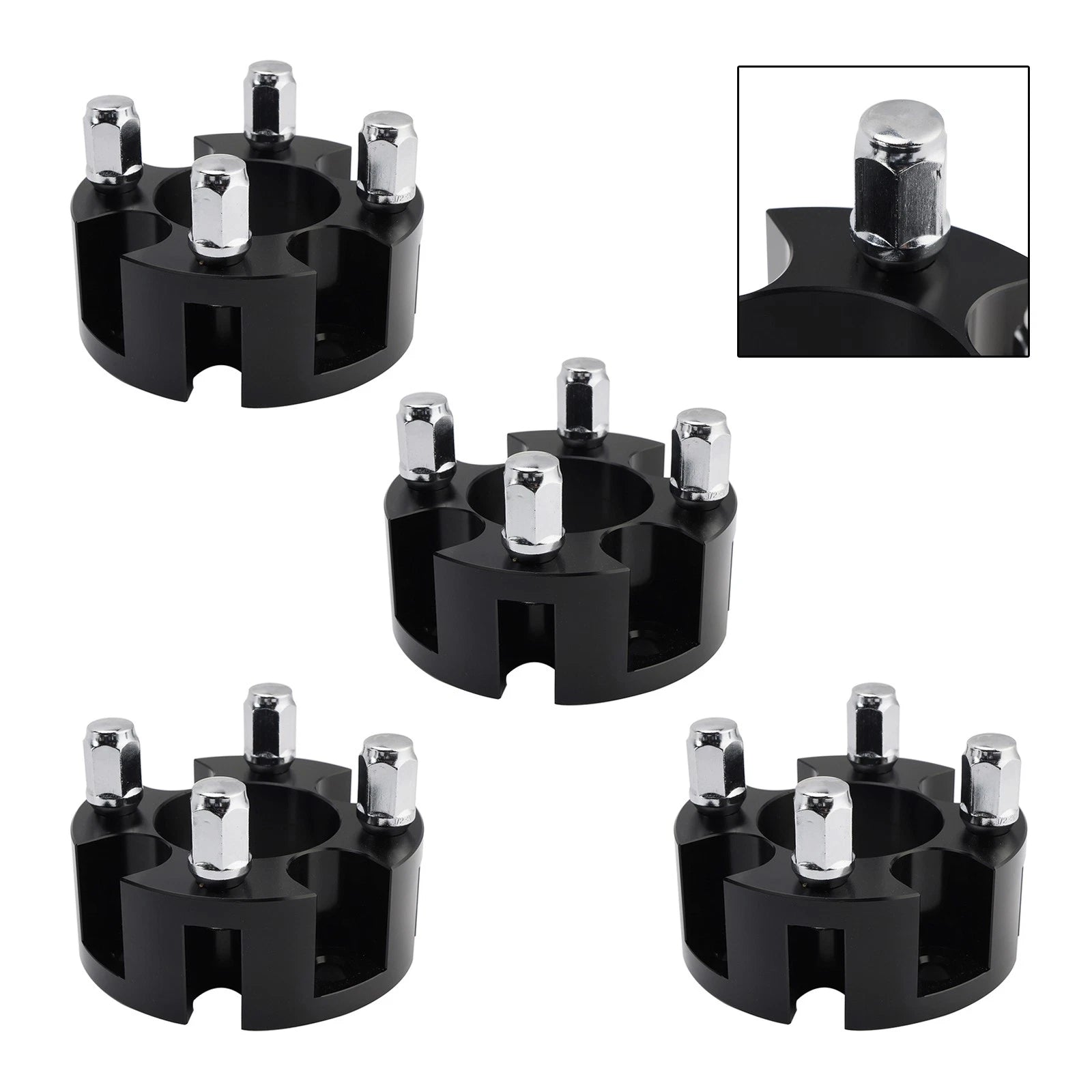 2" Wheel Spacers Kit for Yamaha Club Car EZGO Golf Carts (All Years)