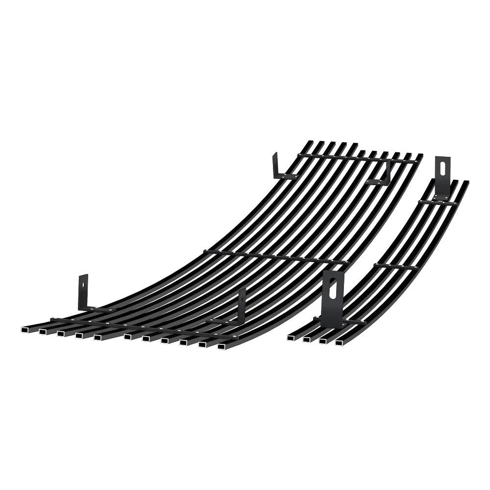 Stainless Black Billet Grille Insert Combo for Ford F-150 (1997-1998)