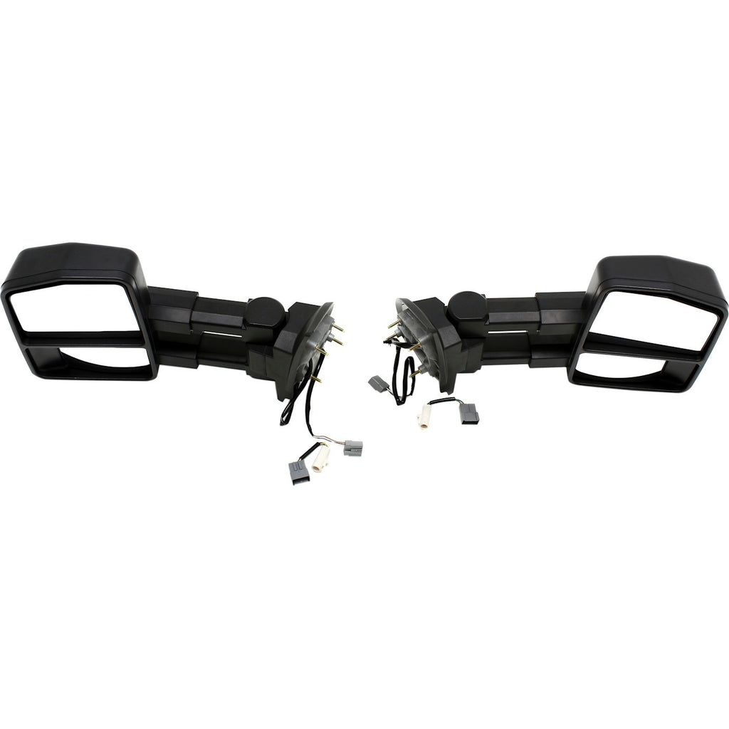 Tow Mirror Set for Ford F250 F350 Super Duty (1999–2007) Power Glass