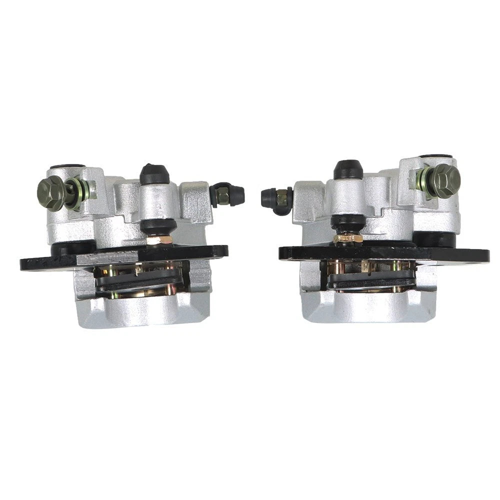 Front Brake Calipers & Rotors for Yamaha Grizzly 350 400 450 (2007â2014)