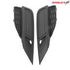 Pair Front Bumper Fog Light Trim Grille for Honda CR-V (2015–2016)