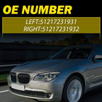 Set of 2 Exterior Door Handles for BMW 535i 550i 520i 528i 640i (H)