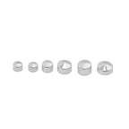 75Pcs Bolt Topper Caps for Harley Electra Glide, Road King (2007–2013) Chrome