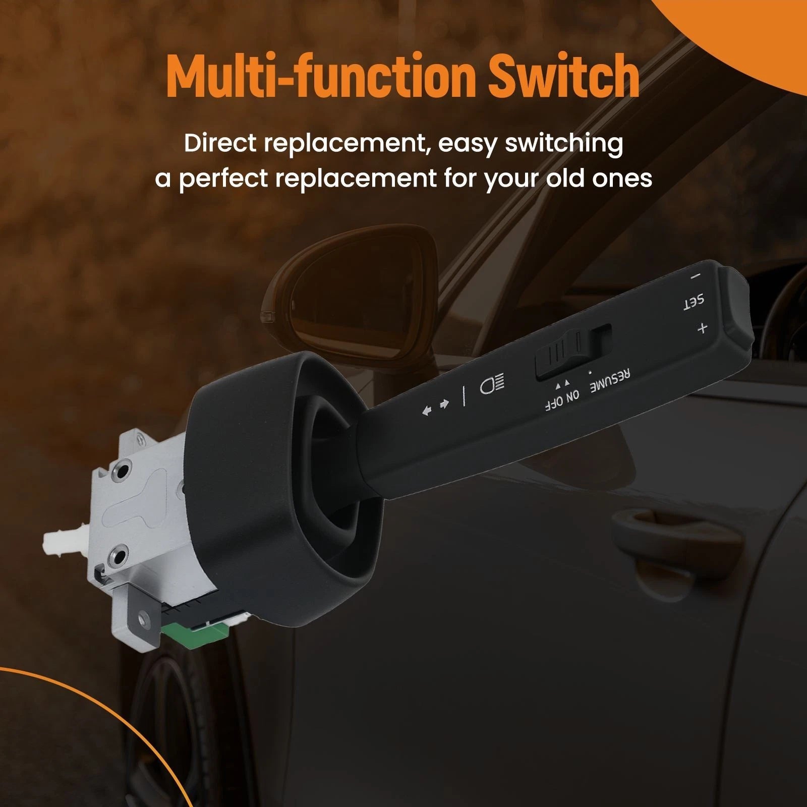 Turn Signal Switch for Volvo VNL (2005–2012) 20399170 20479584 Plastic Metal