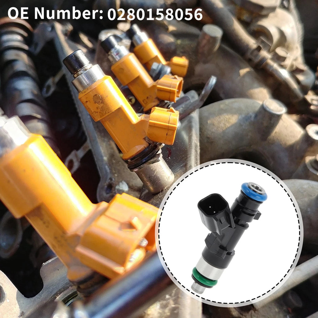 1Pc Fuel Injector No.0280158056 for Ford Explorer 4.0 (2005)