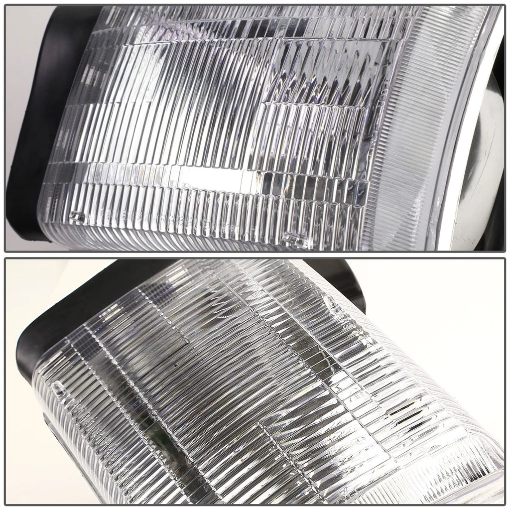 Chrome Headlight Lamps for Dodge Ram 1500 2500 3500 (1994–2002)