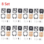 Set of 8 Carburetor Diaphragm Kit for Stihl 024 026 MS240 MS260 (WALBRO K11-WAT)