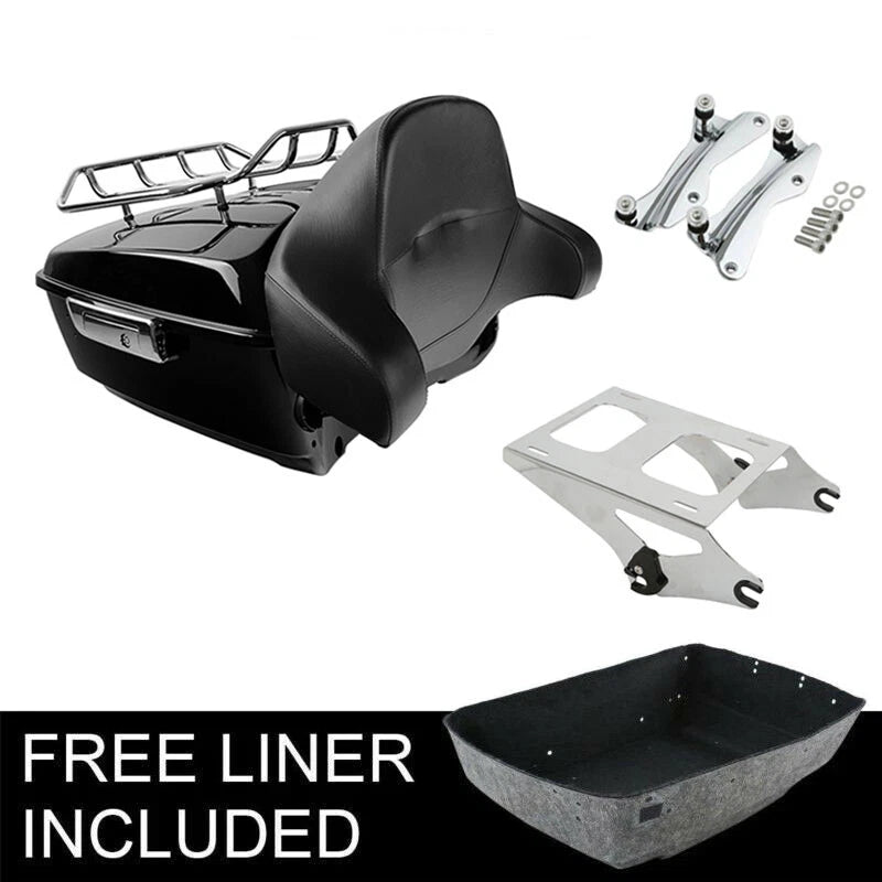 Trunk Backrest Rack Mount for Harley Touring (2014–2026)