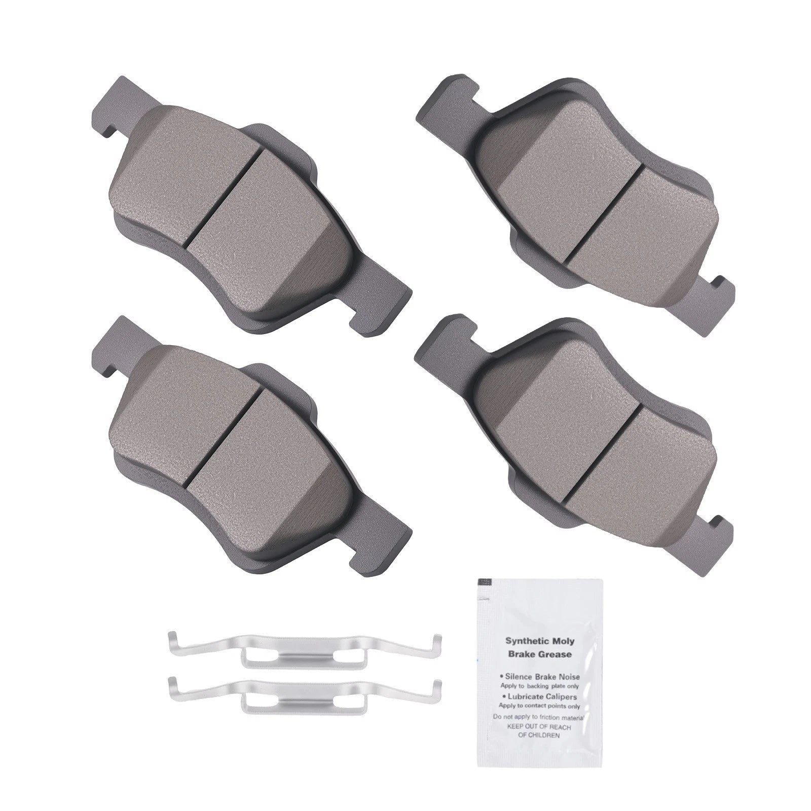 4X Front Ceramic Brake Pads Kit for Mercury Mariner Mazda Tribute (2005–2010)