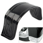 Black Front Fender Trim Skirt for Harley Touring Electra Glide Softail (80-13)