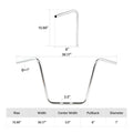 Chrome 16" Ape Hanger Handlebar for Harley Sportster XL1200 883