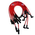 Set of 8 Red Spark Plug Wires for Dodge 1500 2500 3500 (1990-2003)