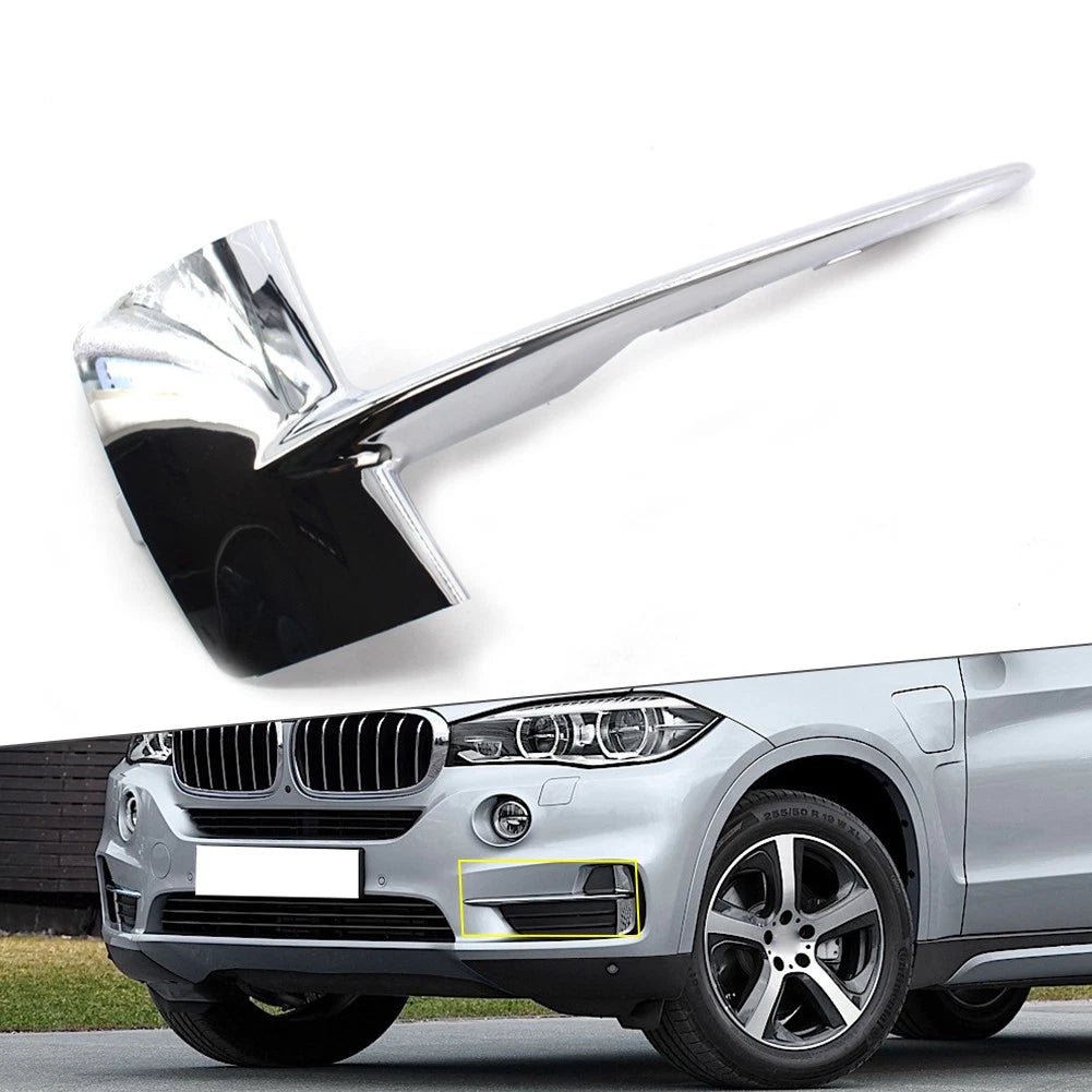 Chrome Front Bumper Grille Trim Left for BMW X5 F15 (2014–2018) 51117325395