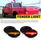 Set of 4 LED Side Marker Lights for Ford F450 F350 F550 (1999–2010)
